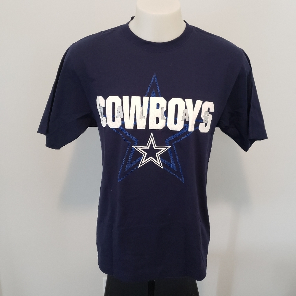 NFL Dallas Cowboys Men's Authentics 2015 Regular Season T-Shirt Blue‎ Size: M